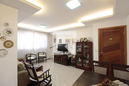 Sala de Estar de apartamento à venda com 4 quartos, 162m² em Castelo, Belo Horizonte