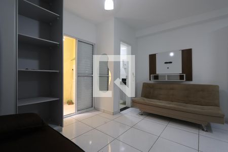 Studio - ambiente quarto de kitnet/studio para alugar com 1 quarto, 28m² em Vila Divina Pastora, São Paulo