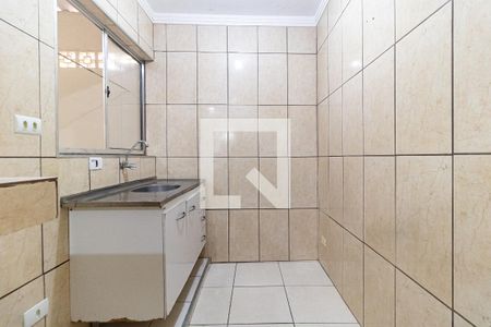 Cozinha de casa para alugar com 1 quarto, 50m² em Vila Brasilina, São Paulo