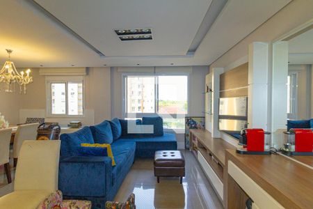 Sala de apartamento para alugar com 2 quartos, 76m² em Marechal Rondon, Canoas