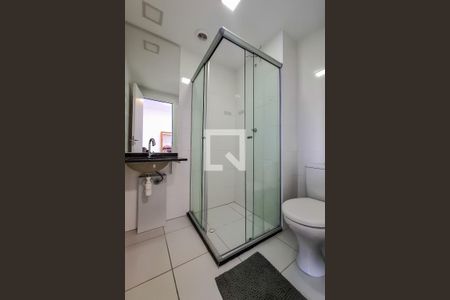 Banheiro de kitnet/studio à venda com 1 quarto, 27m² em Vila Dom Pedro I, São Paulo