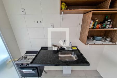 Cozinha de kitnet/studio à venda com 1 quarto, 27m² em Vila Dom Pedro I, São Paulo