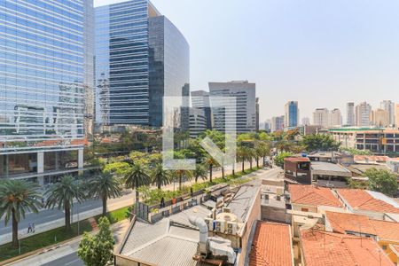 Vista da Varanda da Sala de apartamento à venda com 1 quarto, 38m² em Chácara Santo Antônio (zona Sul), São Paulo