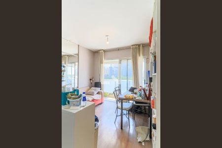 Sala de apartamento à venda com 1 quarto, 38m² em Chácara Santo Antônio (zona Sul), São Paulo