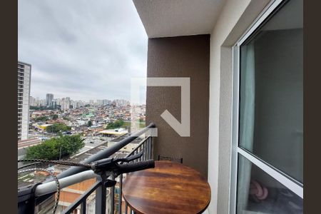 Varanda da Sala de apartamento para alugar com 2 quartos, 40m² em Jardim Prudência, São Paulo