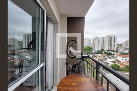 Varanda da Sala de apartamento para alugar com 2 quartos, 40m² em Jardim Prudência, São Paulo