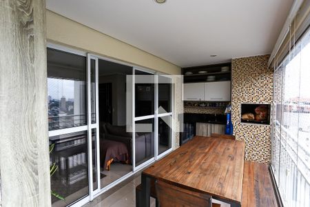 varanda de apartamento à venda com 3 quartos, 97m² em Jardim Caboré, São Paulo