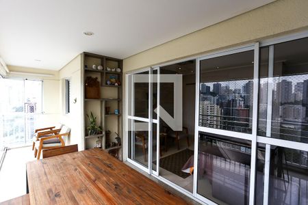 varanda de apartamento à venda com 3 quartos, 97m² em Jardim Caboré, São Paulo