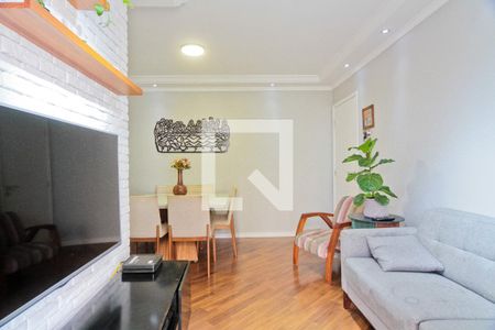 Sala de apartamento à venda com 2 quartos, 52m² em Parque Maria Domitila, São Paulo