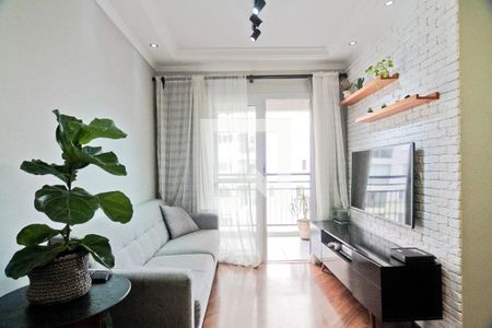 Sala de apartamento à venda com 2 quartos, 52m² em Parque Maria Domitila, São Paulo