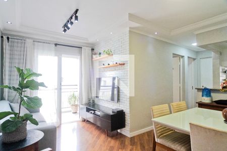 Sala de apartamento à venda com 2 quartos, 52m² em Parque Maria Domitila, São Paulo