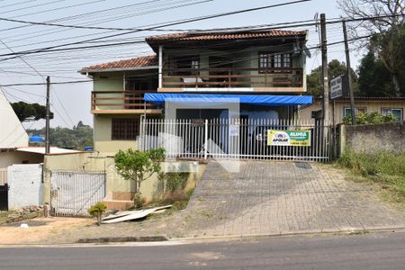 Fachada do condomínio de kitnet/studio para alugar com 1 quarto, 20m² em Pilarzinho, Curitiba