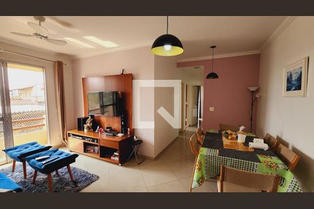 Sala de apartamento à venda com 3 quartos, 75m² em Jardim Tamoio, Jundiaí