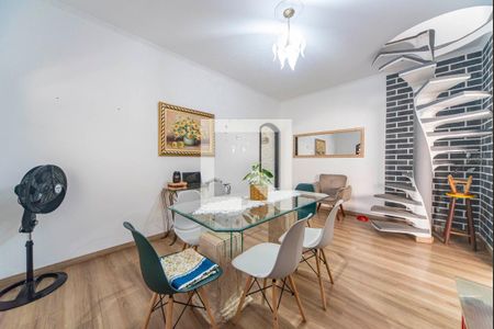 Sala de Jantar de casa à venda com 3 quartos, 232m² em Vila Curuçá, Santo André