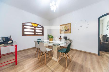 Sala de Jantar de casa à venda com 3 quartos, 232m² em Vila Curuçá, Santo André