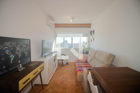 Sala de apartamento à venda com 1 quarto, 44m² em Independência, Porto Alegre