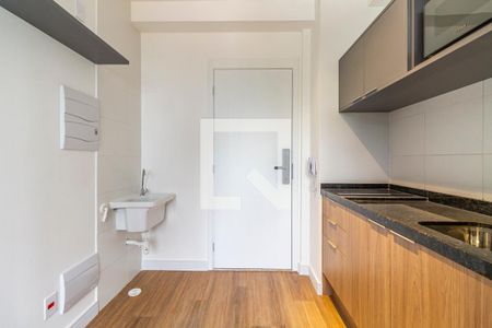 Sala/Cozinha de apartamento à venda com 1 quarto, 24m² em Pinheiros, São Paulo