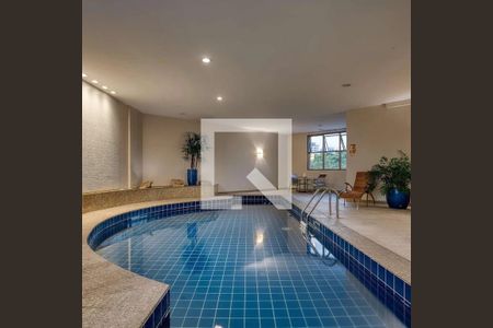 Área comum - Piscina de kitnet/studio à venda com 1 quarto, 27m² em Lourdes, Belo Horizonte