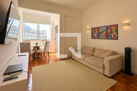 Sala de apartamento à venda com 3 quartos, 100m² em Copacabana, Rio de Janeiro