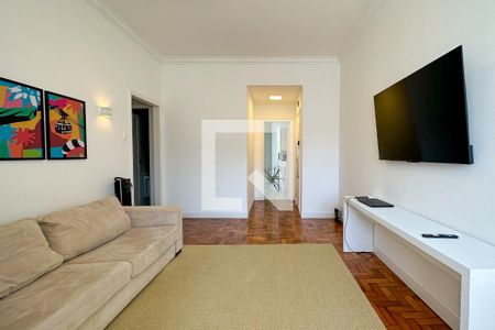 Sala  de apartamento à venda com 3 quartos, 100m² em Copacabana, Rio de Janeiro