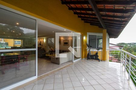 Varanda de casa de condomínio à venda com 4 quartos, 700m² em Itanhangá, Rio de Janeiro