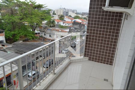 Varanda da Sala de apartamento à venda com 2 quartos, 75m² em Taquara, Rio de Janeiro