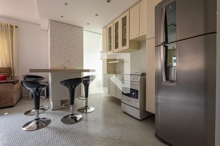 Sala/Cozinha de apartamento para alugar com 1 quarto, 45m² em Pinheiros, São Paulo