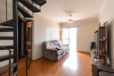 Sala de apartamento à venda com 3 quartos, 126m² em Vila Romero, São Paulo