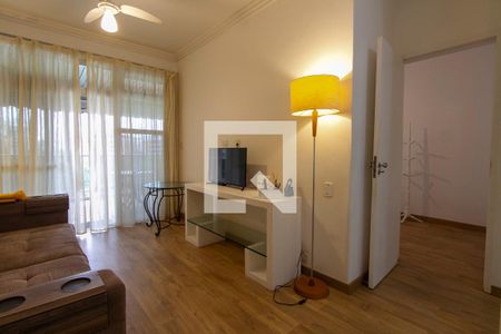 Sala de apartamento para alugar com 1 quarto, 65m² em Barra da Tijuca, Rio de Janeiro