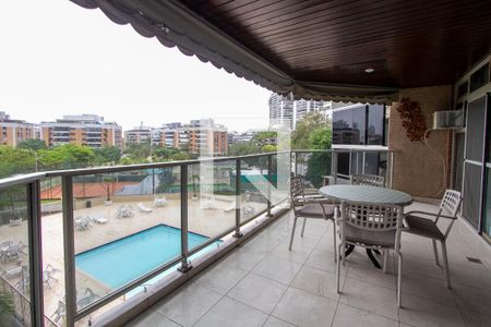 Varanda de apartamento para alugar com 1 quarto, 65m² em Barra da Tijuca, Rio de Janeiro