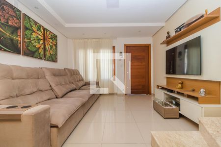 Sala de casa à venda com 2 quartos, 110m² em Guarujá, Porto Alegre