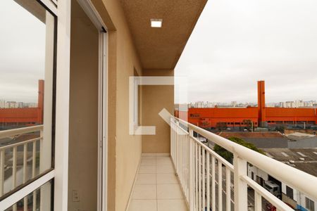 Varanda da Sala de apartamento para alugar com 1 quarto, 31m² em Vila Guilherme, São Paulo