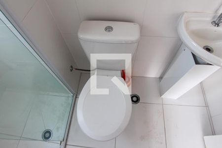 Banheiro de apartamento para alugar com 1 quarto, 30m² em Vila Alpina, São Paulo