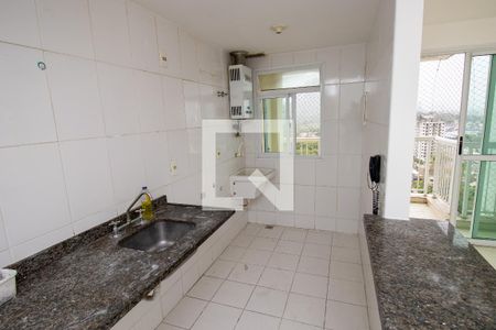 Cozinha de apartamento à venda com 3 quartos, 64m² em Jacarepaguá, Rio de Janeiro