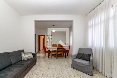 Sala 1 de apartamento à venda com 3 quartos, 210m² em Grajaú, Belo Horizonte