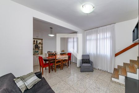 Sala 1 de apartamento à venda com 3 quartos, 210m² em Grajaú, Belo Horizonte