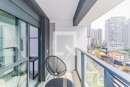 Varanda de apartamento para alugar com 1 quarto, 25m² em Jardim das Acacias, São Paulo