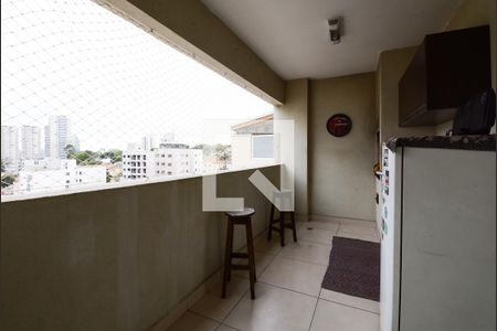 Varanda da Sala de apartamento à venda com 3 quartos, 114m² em Baeta Neves, São Bernardo do Campo