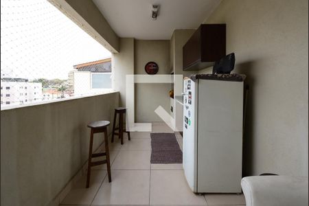 Varanda da Sala de apartamento à venda com 3 quartos, 114m² em Baeta Neves, São Bernardo do Campo