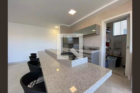 Sala/Cozinha de apartamento à venda com 3 quartos, 90m² em Tirol, Contagem