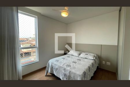 Quarto 2 - Suíte de apartamento à venda com 3 quartos, 90m² em Tirol, Contagem