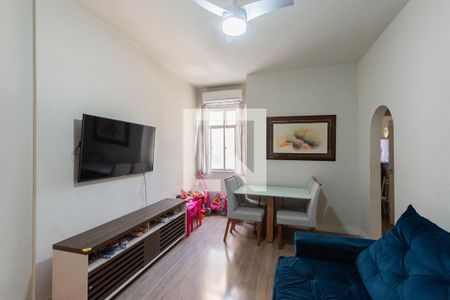 Sala de apartamento à venda com 2 quartos, 74m² em Tijuca, Rio de Janeiro