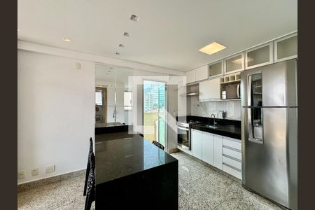 cozinha de apartamento à venda com 2 quartos, 118m² em Serra, Belo Horizonte