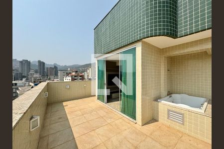 area externa cobertura de apartamento à venda com 2 quartos, 118m² em Serra, Belo Horizonte