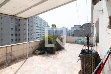 Varanda/Cozinha/Área de Serviço de apartamento à venda com 3 quartos, 161m² em Bela Vista, São Paulo