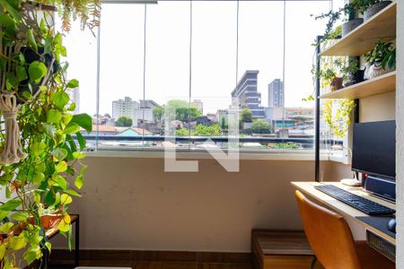 Varanda da Sala de apartamento à venda com 2 quartos, 54m² em Vila Aricanduva, São Paulo