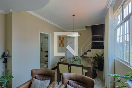 Sala de apartamento à venda com 3 quartos, 180m² em Sagrada Família, Belo Horizonte