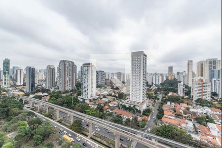 Varanda - Vista de apartamento para alugar com 2 quartos, 133m² em Brooklin Paulista, São Paulo