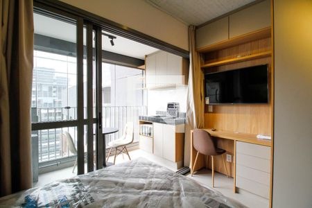 Studio de kitnet/studio para alugar com 1 quarto, 23m² em Cerqueira César, São Paulo