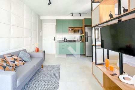 Sala de kitnet/studio para alugar com 1 quarto, 31m² em Jardim Paulista, São Paulo